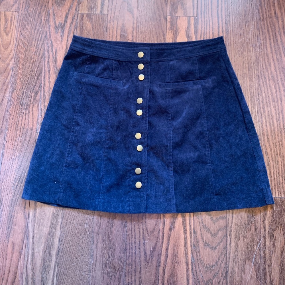Corduroy Skirt